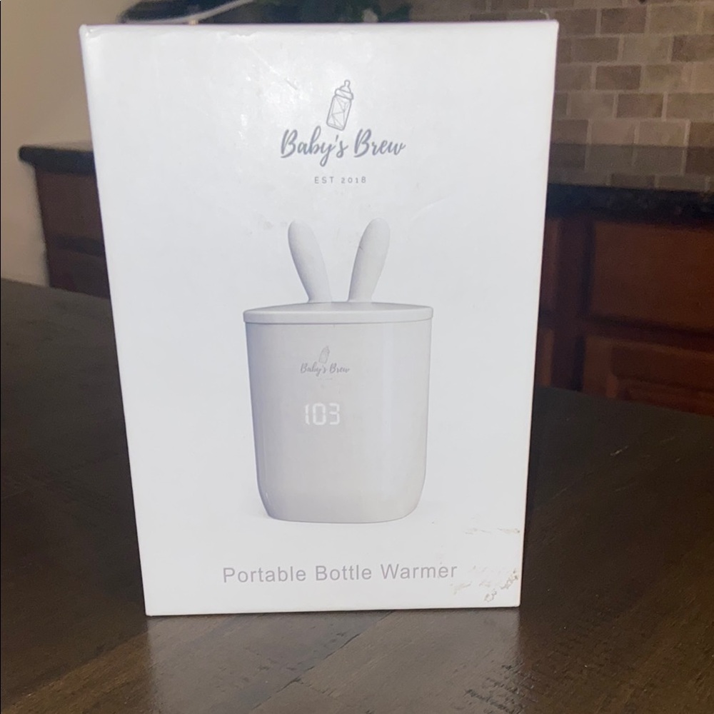 Portable Bottle Warmer - White